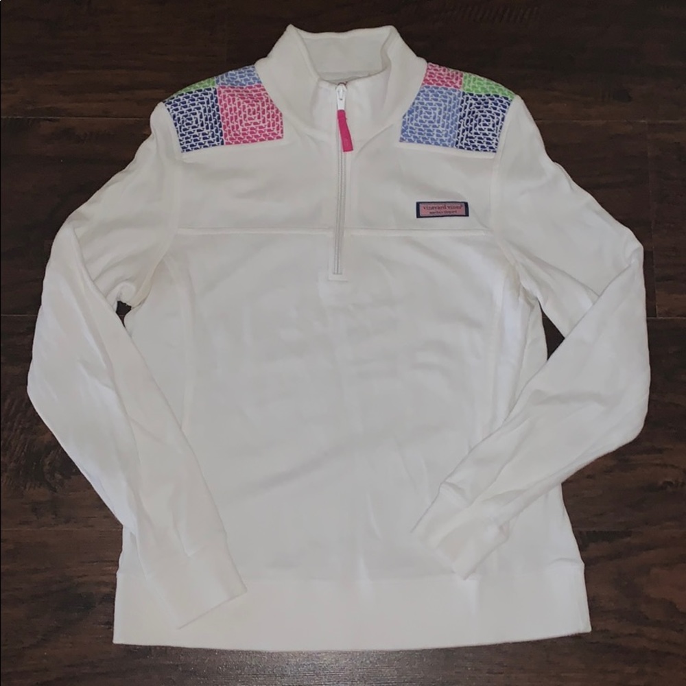 Vineyard Vines Patchwork Shep Shirt Pullover Xs - image 1